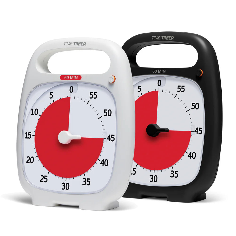 Time Timer Plus - 60 Minute - White or Charcoal