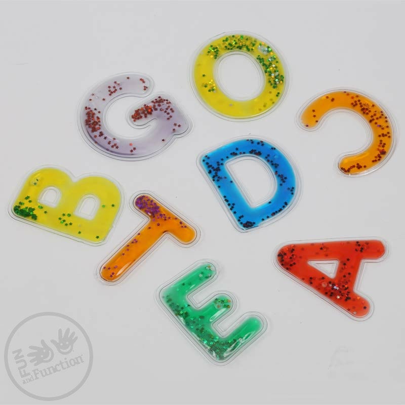 Gel Lettering Sensory ABC Gel Alphabet Letters – Sensory Connect ABN 87895749138