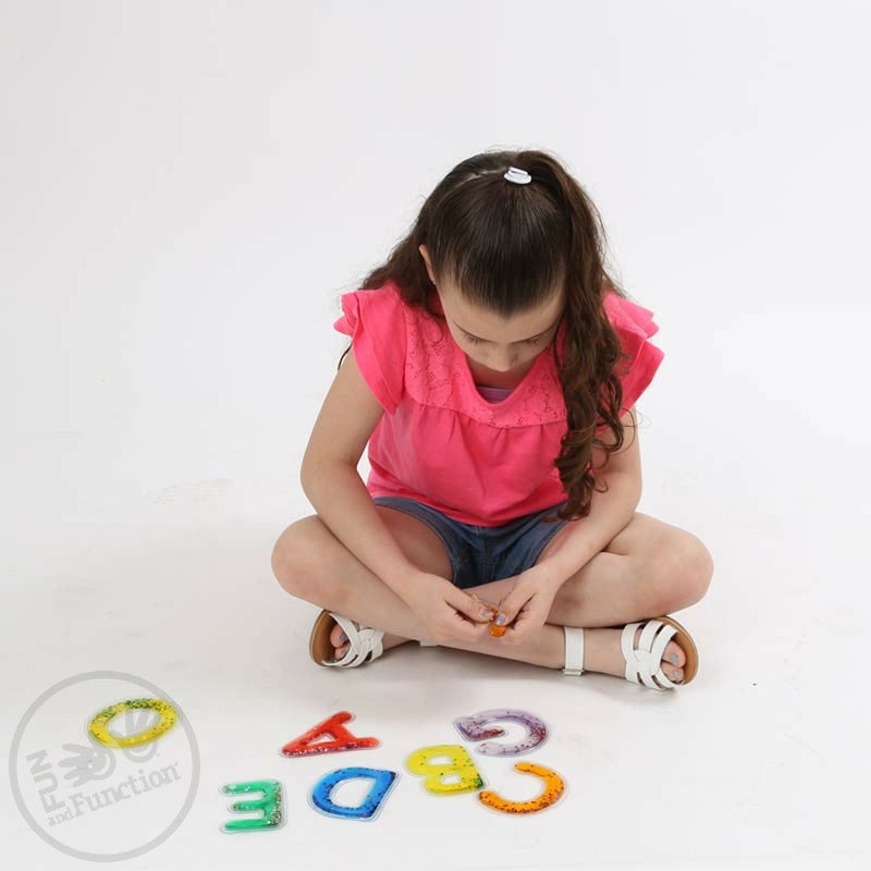 Sensory ABC Gel Alphabet Letters
