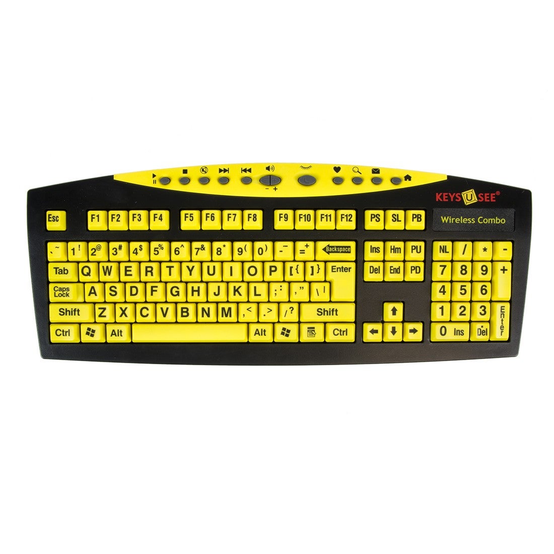 Ablenet Keys U See Wireless Keyboard/Mouse combo