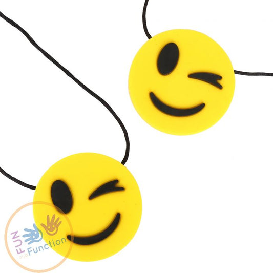 Chewable Emoji Necklace - Moderate