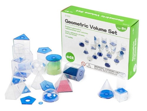 Geometric Volume Set 5cm Base Set of 17