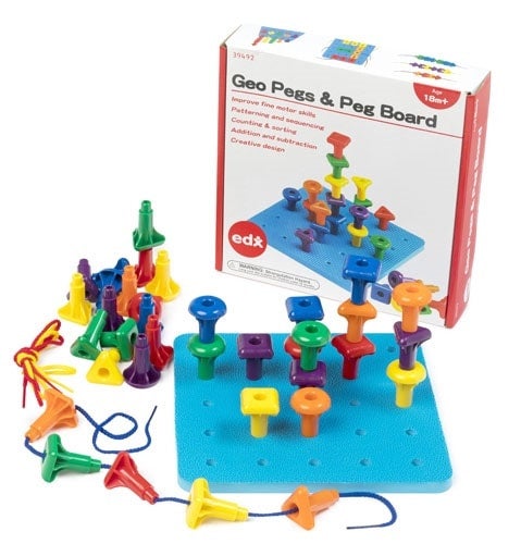 Geo Pegs and Peg Board