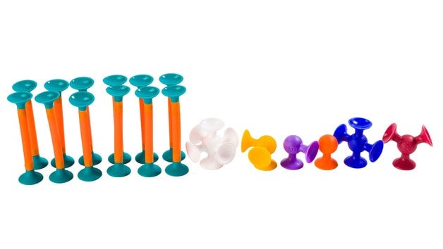 Squigz Toobz 18pc Kit - Fat Brain Toys