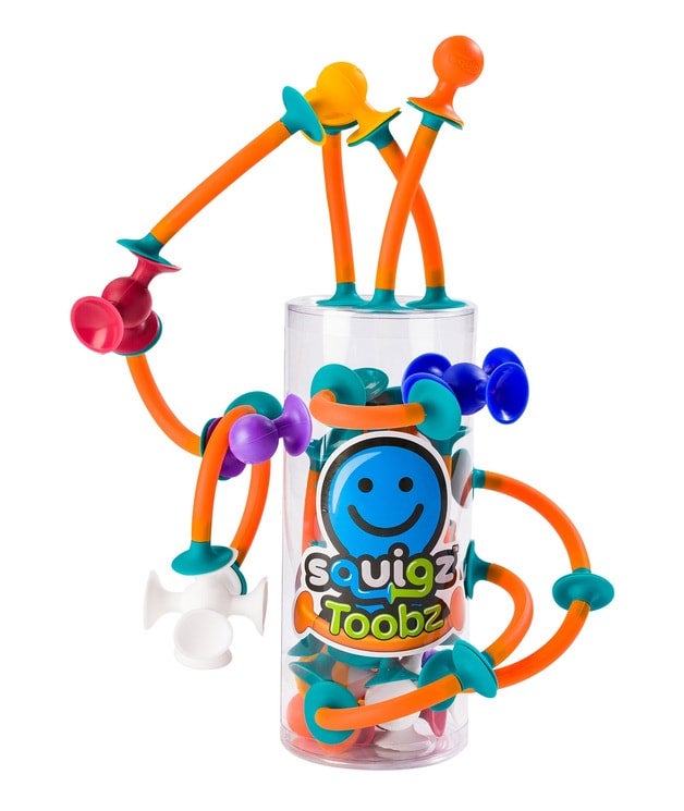 Squigz Toobz 18pc Kit - Fat Brain Toys