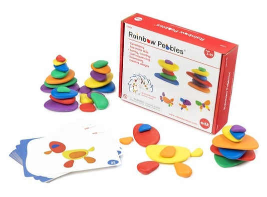 Rainbow Pebbles Set in a Box