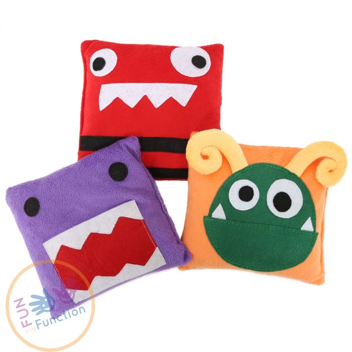 Monster Bean Bags- Set of 3