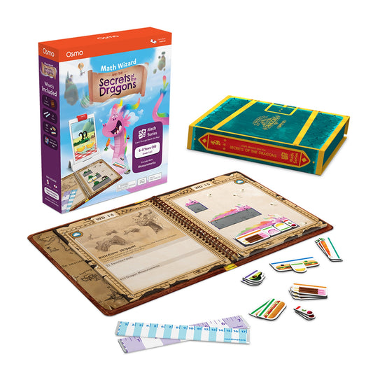 Osmo Maths Wizard and the Secrets of The Dragons Game for Ages 6-8