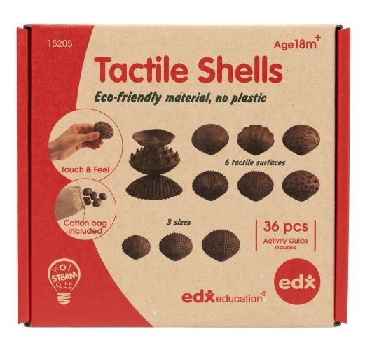 EDX Tactile Shells - Eco Friendly