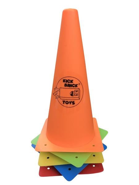 Kickbricks Traffic Cones Set 5