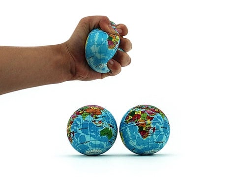 7.6cm Earth Stress Ball