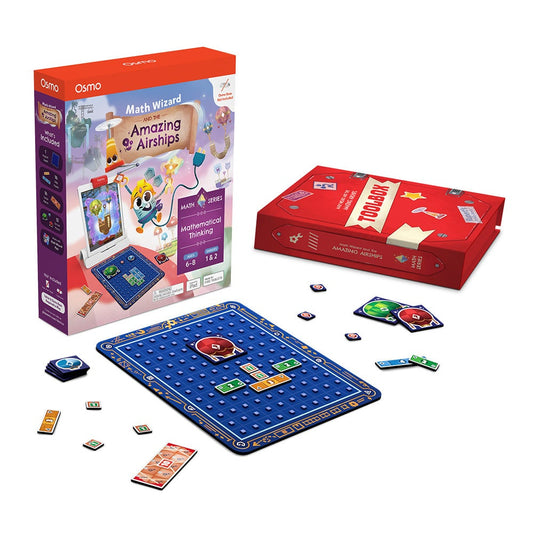 Osmo Maths Wizard and the Amazing Airships Game for Ages 6-8