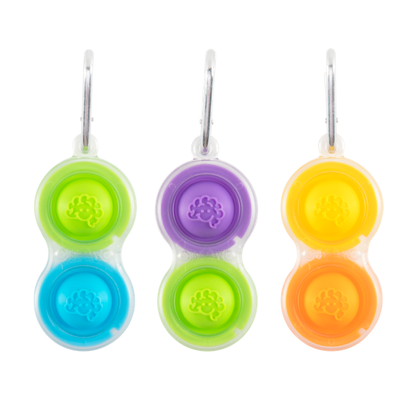 Fat Brain Toys Simpl Dimpl Keychain Transparent