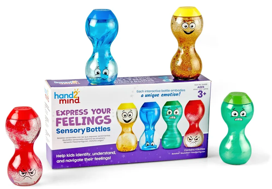 Express Your Feelings Sensory Bottles