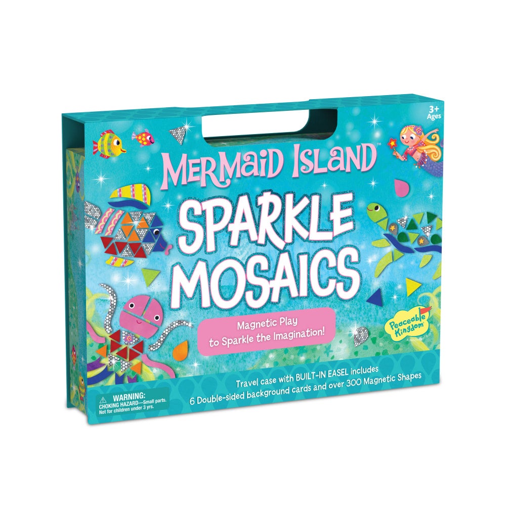 Peaceable Kingdom - Mermaid Island Sparkle Mosaics