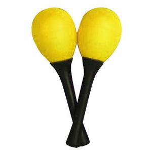 Egg Shaped Maracas With Handle