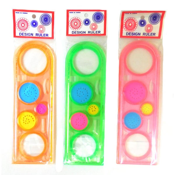 Designer Spirograph Ruler