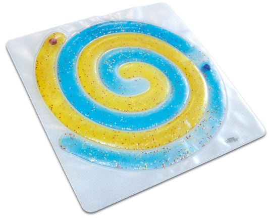 Spiral Gel Pad Maze with Plastic Discs