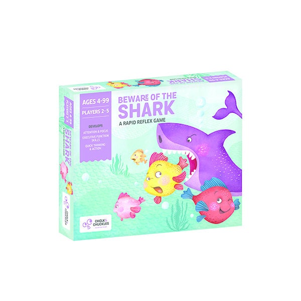 Chalk and Chuckles Beware the Shark - Board Game